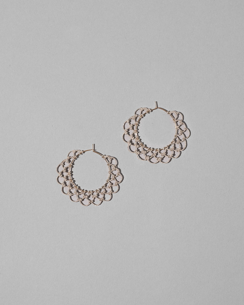 ARABESQUE Earrings HOOP SV mini