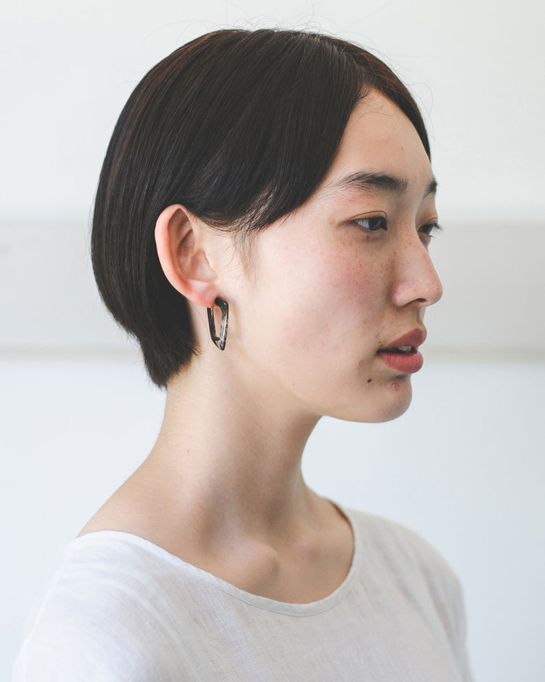 COMPOSITION Ear cuffs PHANTOM Marble brown mini