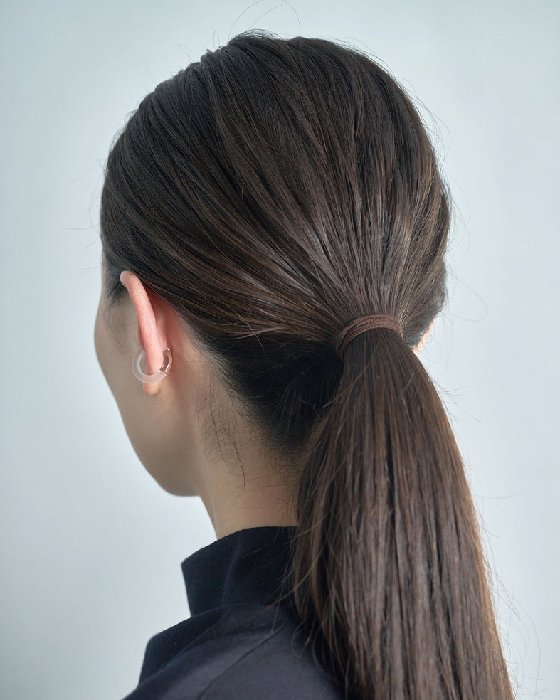 HOTOLI Single Ear Cuff Round Clear